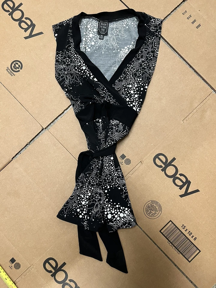 Suzie in the city Black Sleeveless Blouse Petite PS - Изображение 3 из 4