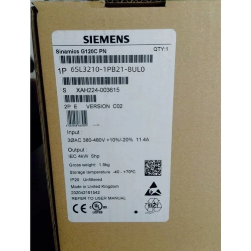 1PCS NEW SIEMENS 6SL3210-1PB21-8UL0 6SL3 210-1PB21-8UL0 Power Module - Picture 1 of 1