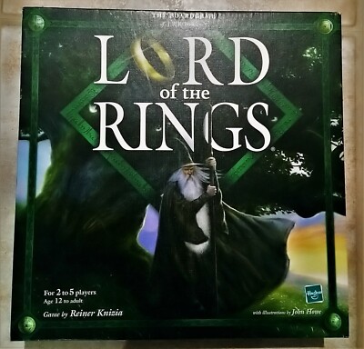 J.R.R. Tolkien Herr der Ringe Das Brettspiel von Parker Hasbro 2000