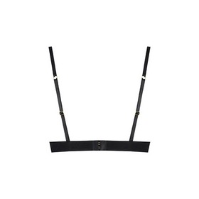 Maison Close Triangle Sheer Lace Bra Accroche Coeur, Wireless Transparent Bra