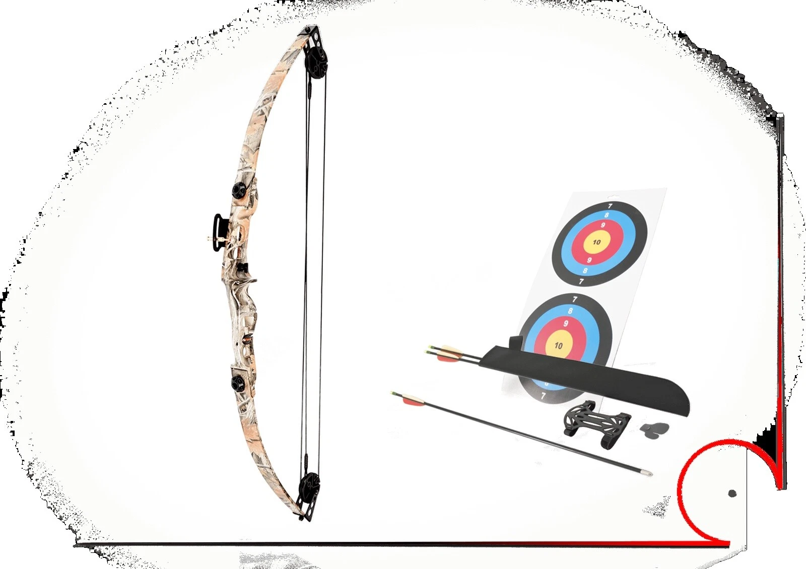 Right Hand Youth 21-30lbs. Archery Compound Bows