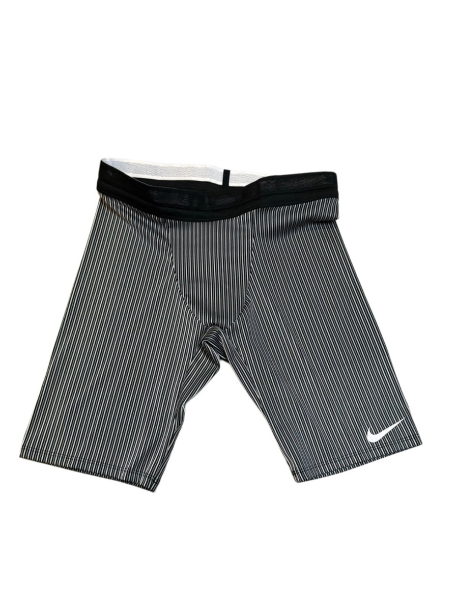 Nike Pro Elite Racing Half Tights Shorts Black White Made