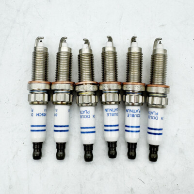 6-BMW Spark Plugs BOSCH OEM Platinum Set for 2010+ 1-3-4-5-6-7-X