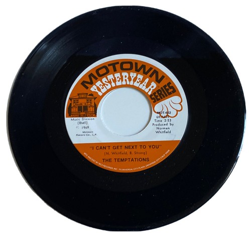 Temptations 45 I Can't Get Next to You / Psychedelic Shack NEW unplayed - Picture 2 of 3