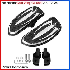 For Honda Gold Wing GL1800 2001-2024 1 Set of Rider Floorboards Front Footboards