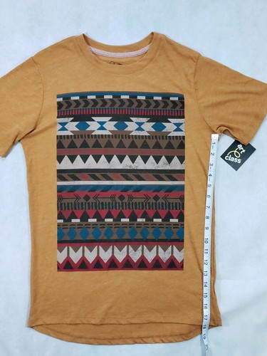 Art Class Kids T-Shirt XLarge 16 Sand Dune Brown Front Graphics Short Sleeve Top - Picture 6 of 11