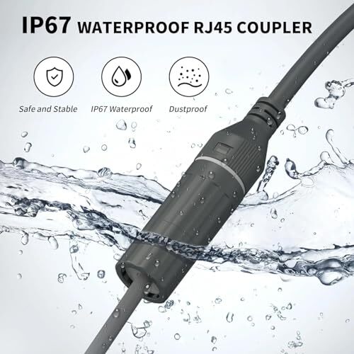 Starlink SPX Enchufe a Adaptadores RJ45, 24AWG Impermeable Cable Starlink RJ45 - Imagen 5 de 8