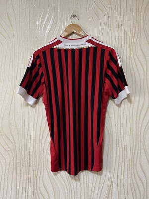 MILAN 2012 2013 HOME FOOTBALL SHIRT SOCCER JERSEY ADIDAS V13457 sz