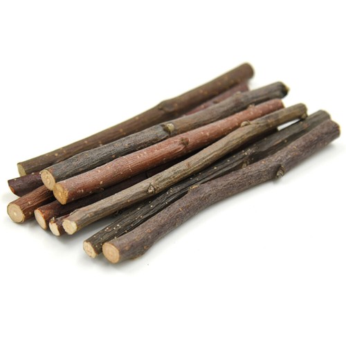 100g Organisch Apple Holz Haustier Kauknochen Sticks Twigs Spielzeuge für Hasen - Bild 6 von 8