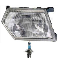Scheinwerfer Rechts H4 FüR Nissan Patrol GR V Wagon Y61 Inkl. Osram Lampen