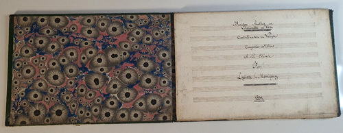 LYSIAS DE MOMIGNY-Partitions manuscrites composées par Momigny et 2 lettres-1831 - Afbeelding 4 van 24