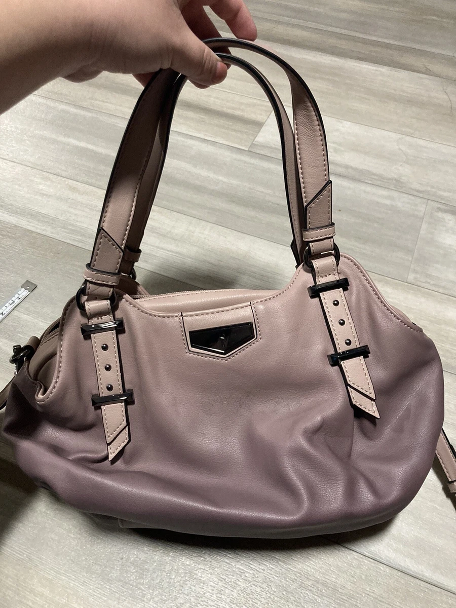 Simply Vera Wang Satchel Crossbody Bag Handbag Purse Purple
