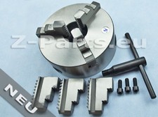 3-Backenfutter 200mm, 3-Loch-Aufnahme zylindrisch NEU