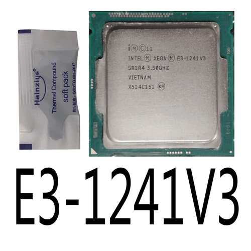 processore cpu intel E3-1235L V5 E3-1240 E3-1240 V2 E3-1240 V3 E3-1241 V3 - Foto 6 di 6