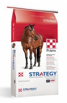 Purina 3004620-206 Strategy Professional Formula GX Horse Feed in 50 lbs. Pack