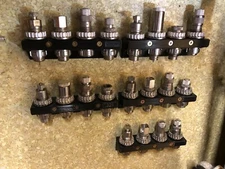 Reloading Die Holder Screw Mount 4 Position, Image: Hornady LNL Dies