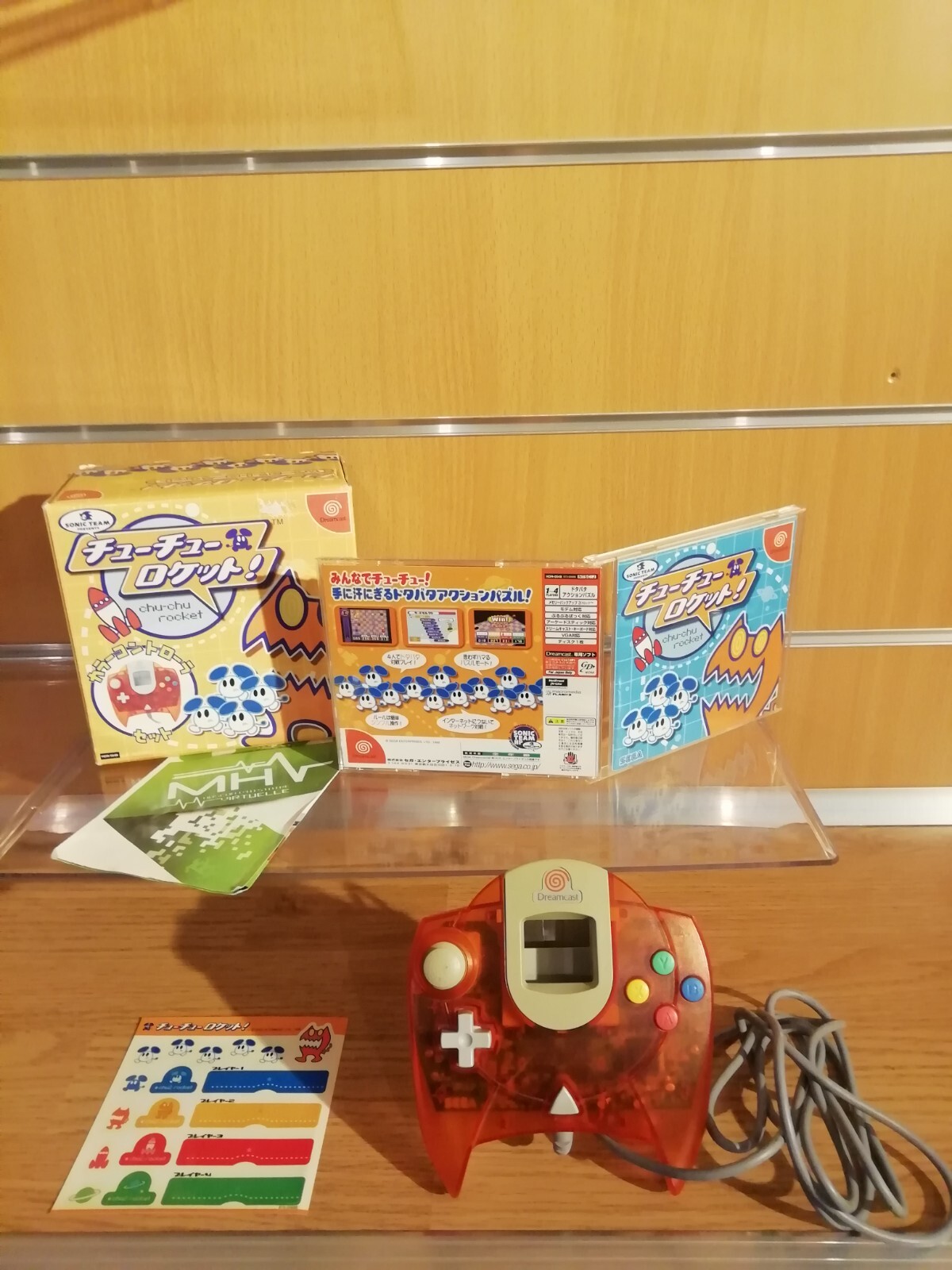 DREAMCAST - CHU CHU ROCKET! CONTROLER SET - ntsc/j -