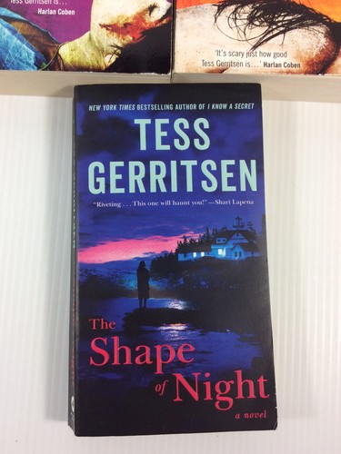 Tess Gerritsen Mystery Thriller Book Lot Shape of Night Never Say Die Stolen - Picture 8 of 12