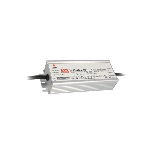 HLG-40H-12 Netzteil: Impuls Led 39,96W 12VDC 3,33A 90-305VAC 127-431VDC Mean Wel-image