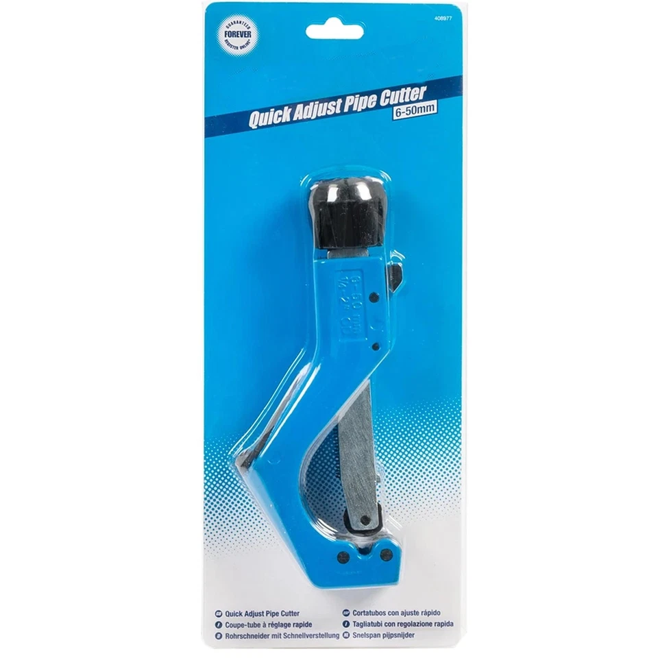 Adjustable Pipe Tube Cutter 6 - 50mm Pipe Plumber Copper Steel Aluminum - Image 2 of 4