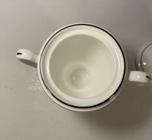 Waterford KILBARRY PLATINUM Sugar & Creamer Bone China Discontinued Pattern - Picture 9 of 16
