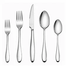 Silverware Flatware Cutlery Set,Stainless Steel Home Kitchen Party ,60 Piece Set