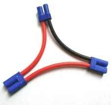 EC5 10 AWG Serial Series Harness 2 Male 1 Female EC5 Connector Double Your Power
