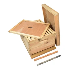 GoodLand Bee Supply GL-1BK Beekeeping Single Deep Beehive Kit