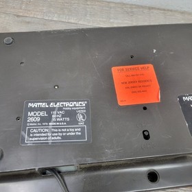 Vintage 1979 INTELLEVISION CONSOLE MODEL 2609  - Untested Intellivoice 3330