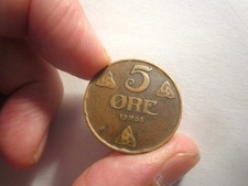 1908 NORWAY 5 ORE
