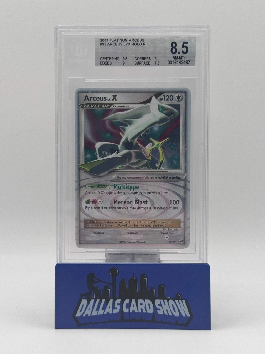 2009 Pokemon - Arceus LV. X - 95/99 Platinum Arceus BGS 8.5 | eBay