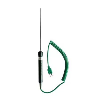Temperature Probe, Mini Plug, Type K, 4Jpn5