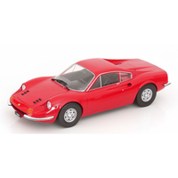 Ferrari Dino 246 Gt 1969 Red 1:18 Modelcargroup Auto Stradali -D- Neues Modell