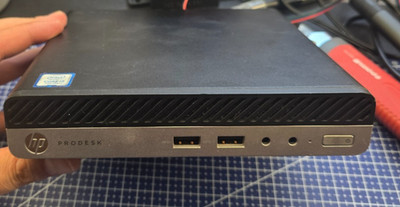 HP ProDesk 400 G3 Mini Intel i5-7500T 2,70 GHz 250GB SSD ohne RAM mit 2.5G