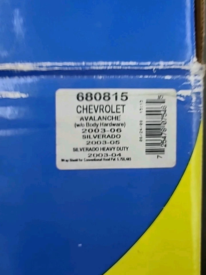 Chrome Bug Deflector 03-06 雪佛兰 Avalanche 03-05 雪佛兰 Silverado 1500 2500 3500 — 第 4/4 张图片