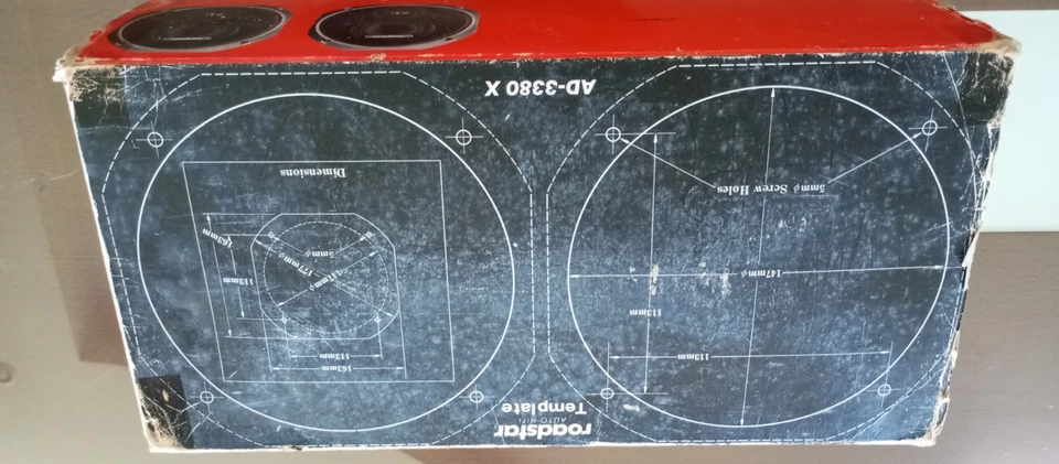 Altavoces ROADSTAR Coche.Car Speakers .Vintage.Rare - Imagen 2 de 4