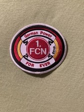 1.FC Nürnberg Aufnäher  Patch FCN Schalke 04 Rapid Wien Kutte
