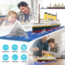 Titanic Bausteine Bausatz Klemmbausteine Kreuzfahrtschiff Modellbausatz Geschenk