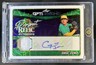 2025 Leaf Optichrome Gage Jump Prospect Relic Green Lazer Jersey Auto #4/6