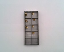 Lot Of 7 Iscar Giqr 8-0.75-0.00 Ic528 0.75mm Internal Grooving Inserts New Lot Of 7 Iscar Giqr 8-0.75-0.00 Ic528 0.75mm Internal Grooving Inserts New