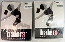 Balera Dancewear Girls Footed Tights Style T99C Black Size T New Lot of 2