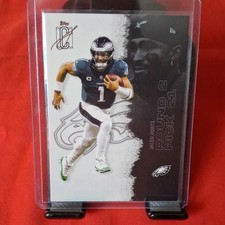 Topps Signature Class 2025 Jalen Hurts Philadelphia Eagles Rookie Card #C19. rookie card picture