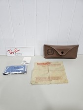 Vintage Ray-Ban Bausch  Lomb Sunglasses Eyeglass Case Only Brown