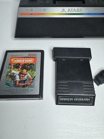 Atari 2600 Jr Junior Rainbow Console Bundle w/ Cables & Controller, Tested