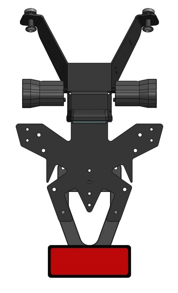 Support de plaque Honda CB-125R de l'année 2018 à 2026 - Photo 3/4