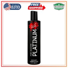 Wet Platinum Silicone Personal Lubricant Ultra Smooth Long Lasting 9 Fl Oz