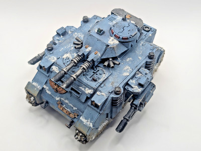 Warhammer 40k Space Wolves Preditor Annihilator Well Painted Space Marines GW 40