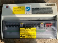 Old style Wylex consumer unit plastic