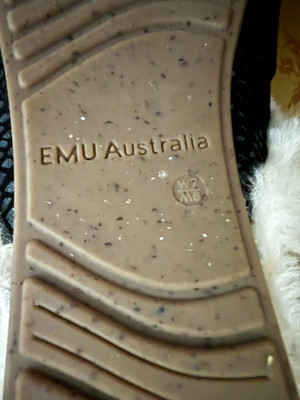 EMU Australia Damen Pantoffeln EU 37 Leder Lammfell gefüttert  