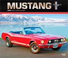 Ford Mustang OFFICIAL | 2026 14x24" Deluxe Wall Calendar | Plastic-Free